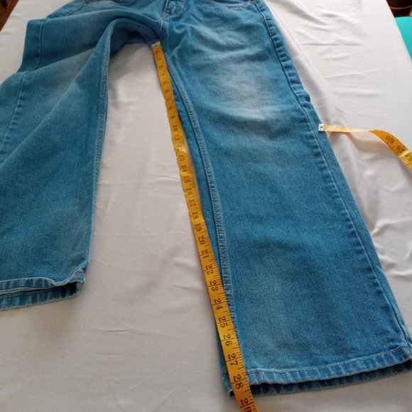 G Star Raw × Pharrell Williams 'For the Oceans' light wash jeans Size 32 NWOT - Picture 7 of 10